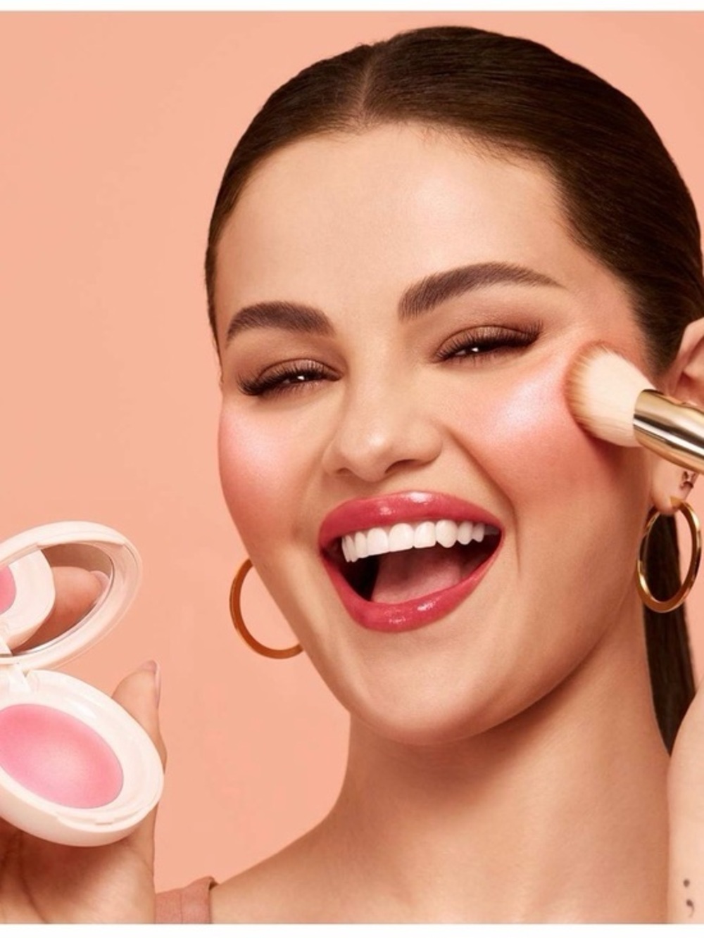 Rare Beauty HOPE Creamy Pink Cheek Balm Blush - Hydrating Pink Cheek Color
